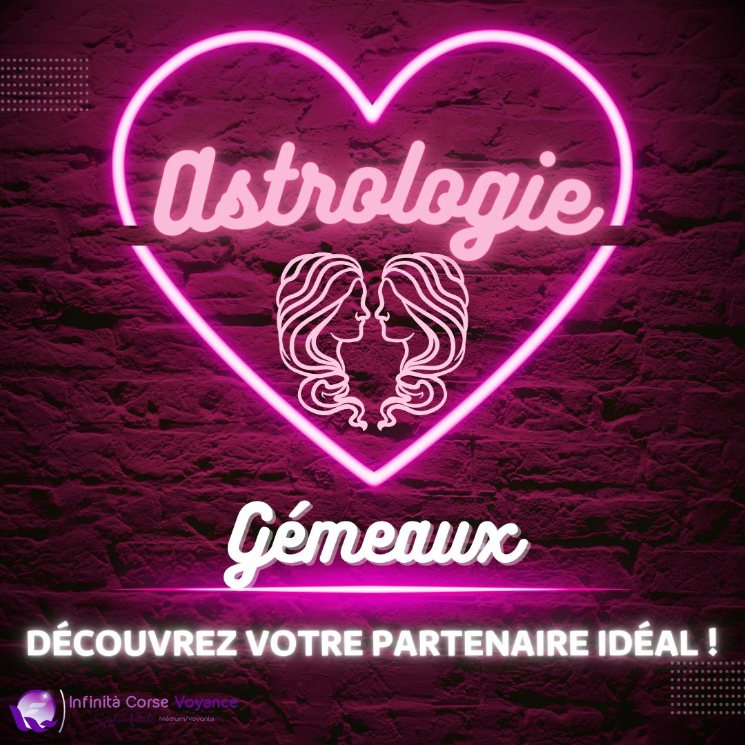 Compatibilité amoureuse du Gémeaux : découvrez votre partenaire idéal avec l'astrologie ! Sophie Vitali et son astrologue