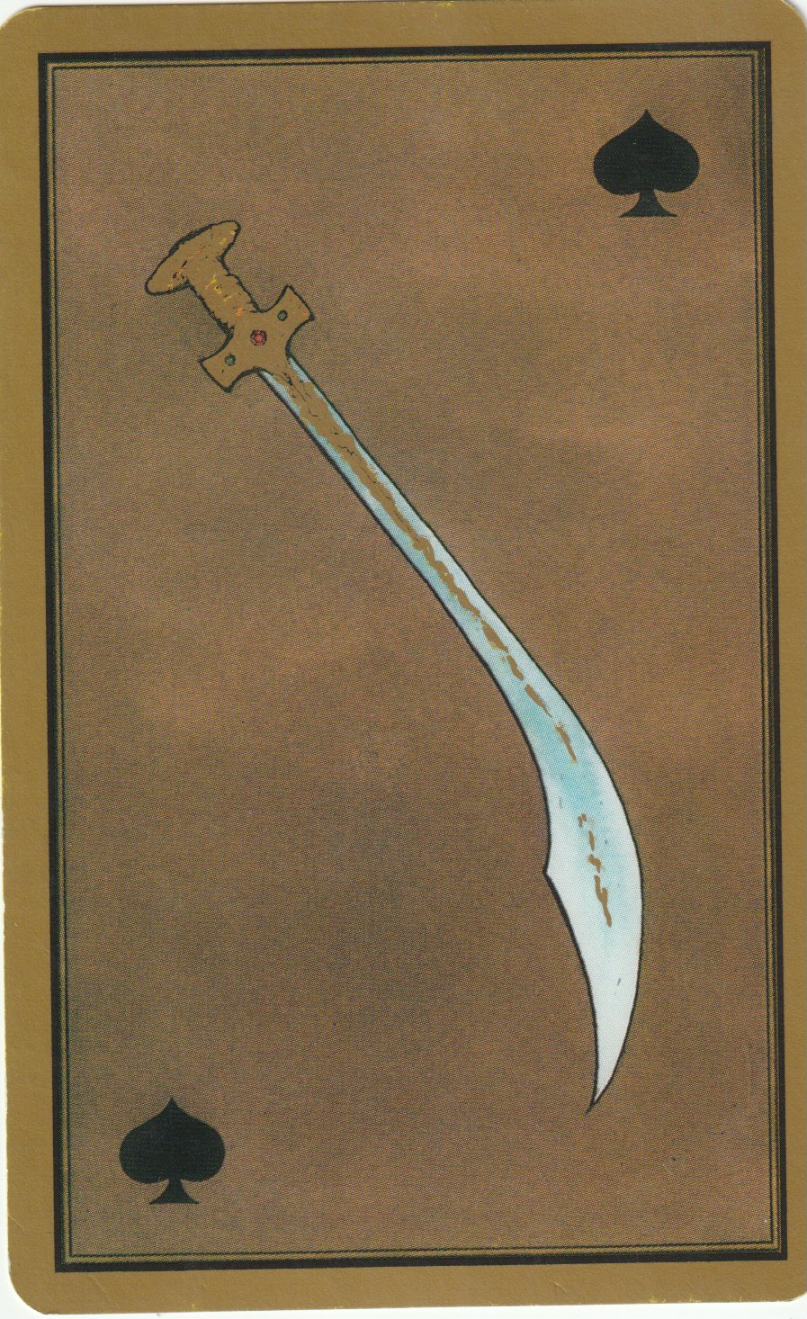 As de Cimeterre Tarot Persan : signification - Madame Indira | Le blog ...