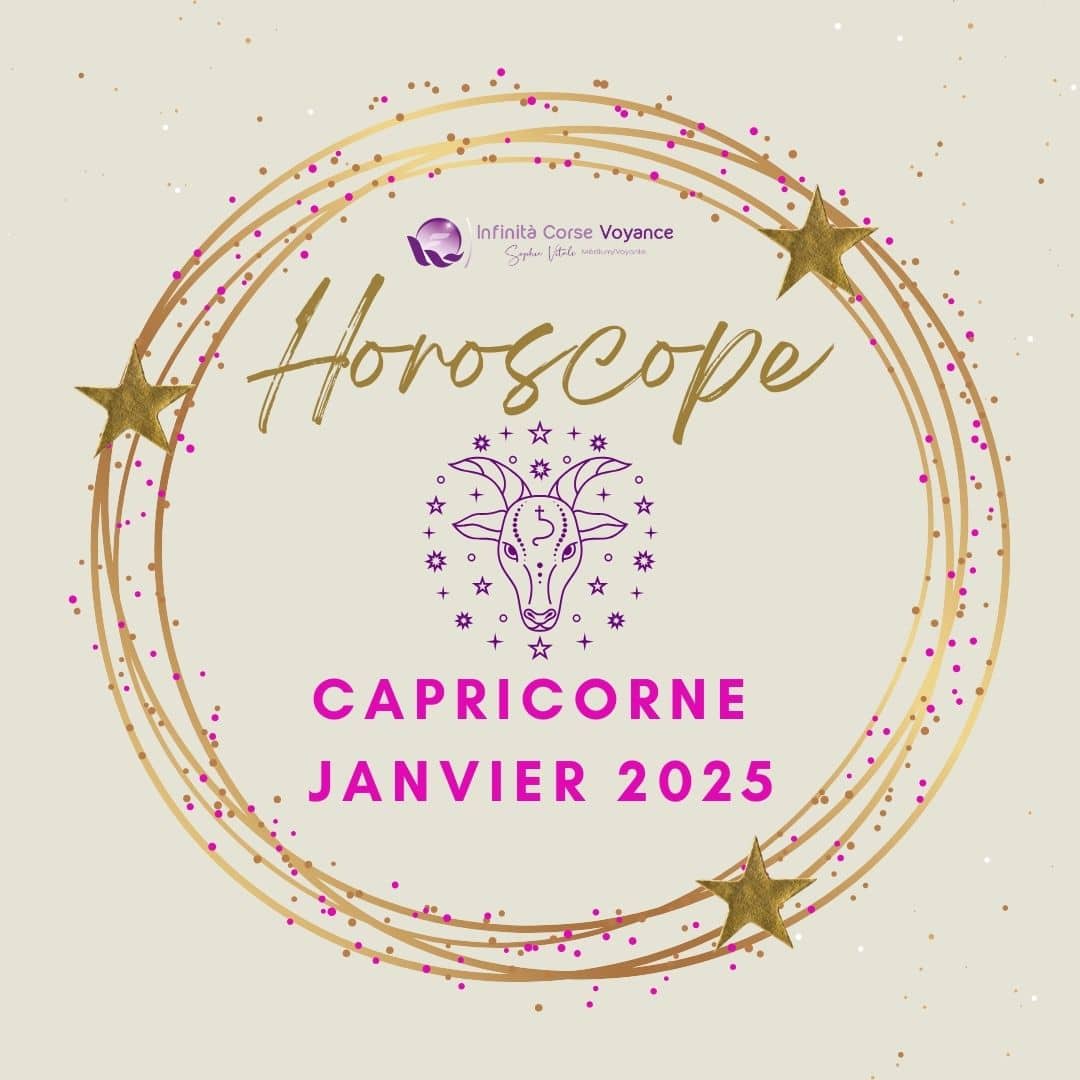 Horoscope Capricorne janvier 2025 gratuit, complet et détaillé