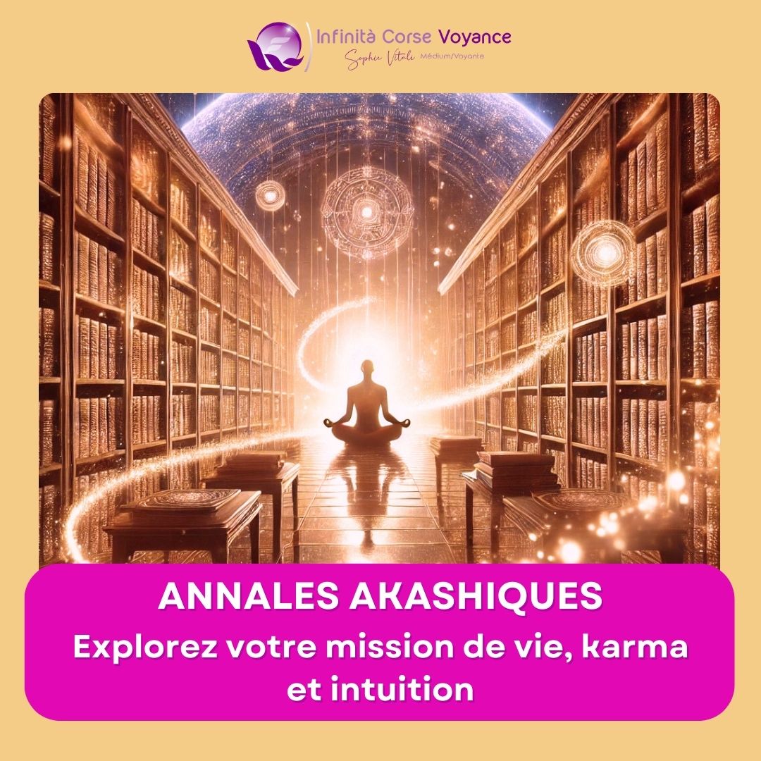 Annales Akashiques : accédez à la bibliothèque universelle pour explorer votre mission de vie, karma et intuition