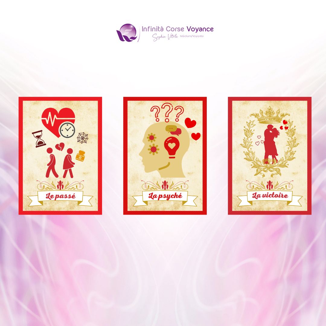 Oracle de l'amoureuse - Tirage 3 cartes | Sophie Vitali