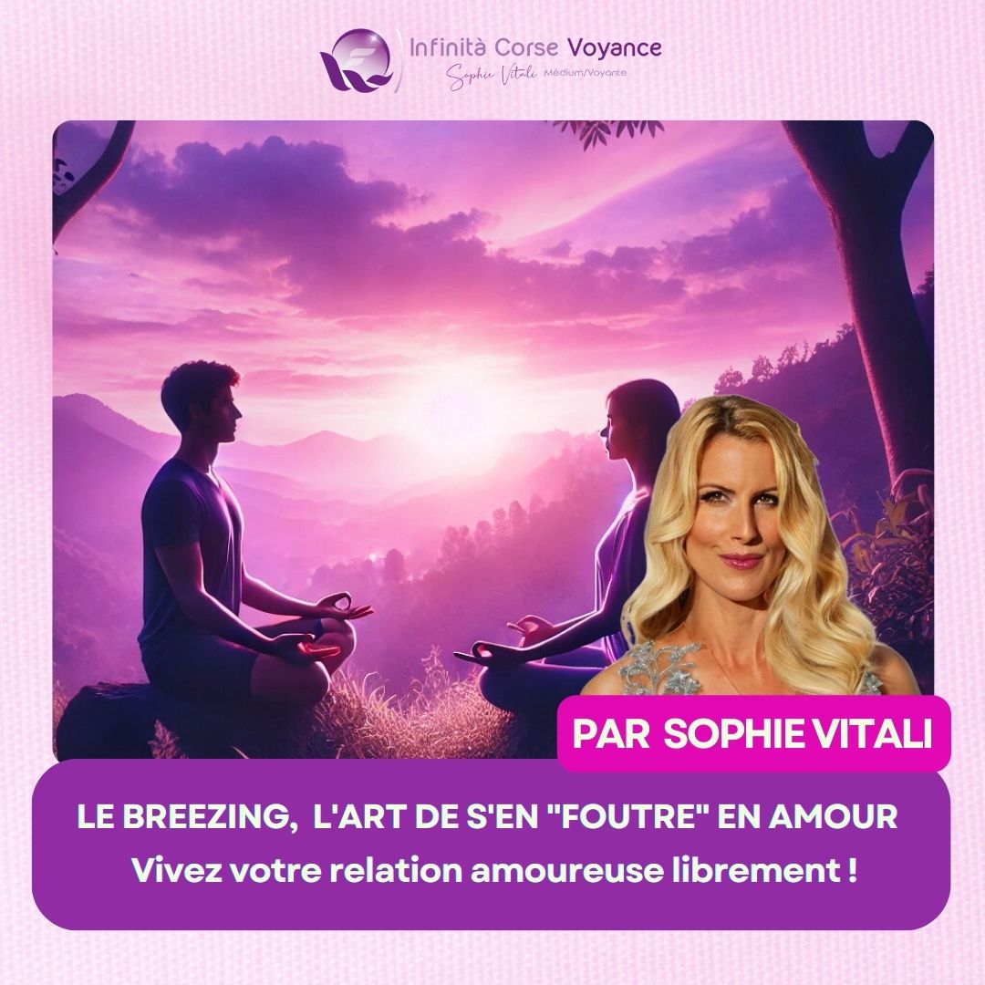 Le Breezing ou l'art de s'en "foutre" en amour avec Sophie Vitali : vivez votre relation amoureuse librement et boostez votre épanouissement émotionnel