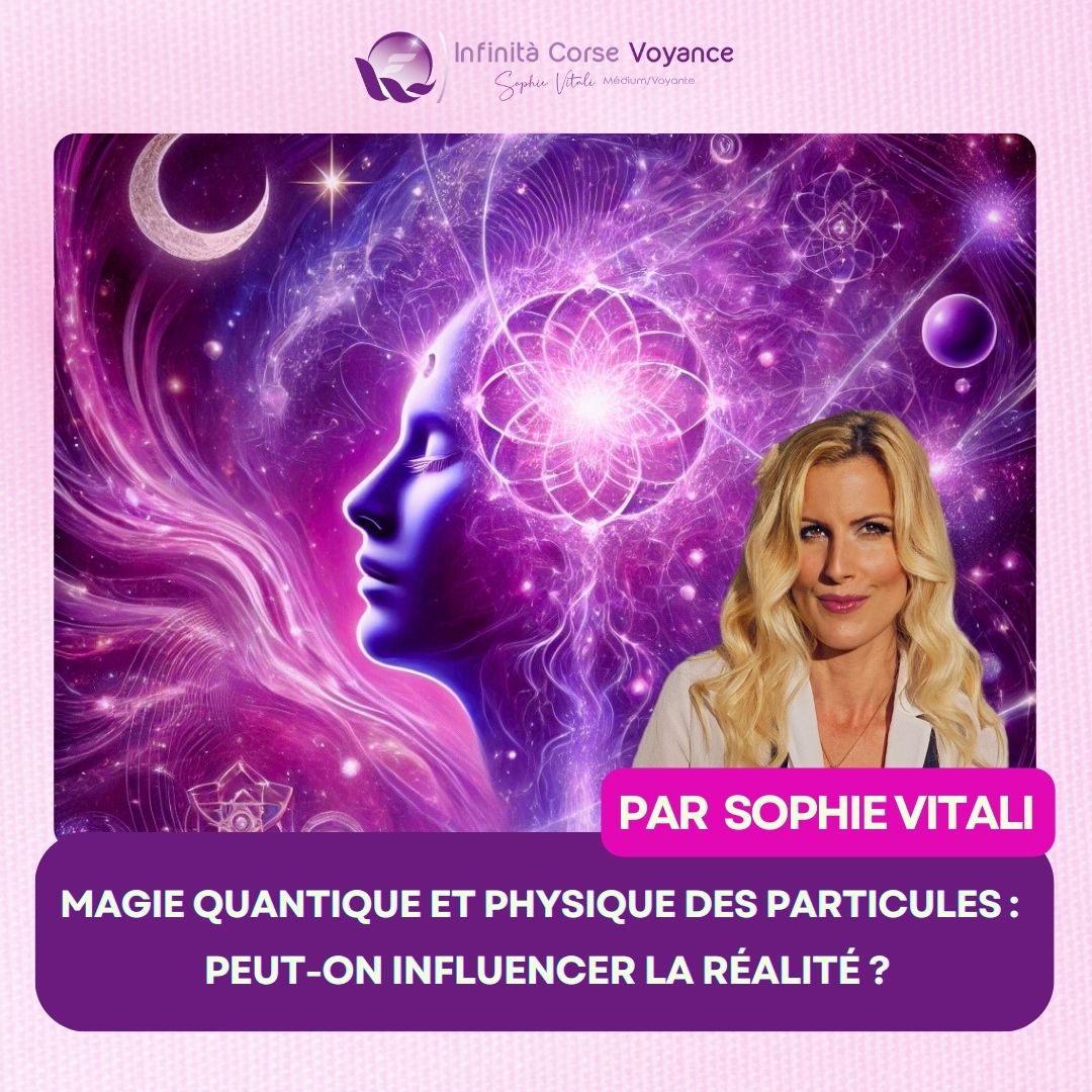 Magie quantique et physique des particules : peut-on influencer la réalité ? Par Sophie Vitali