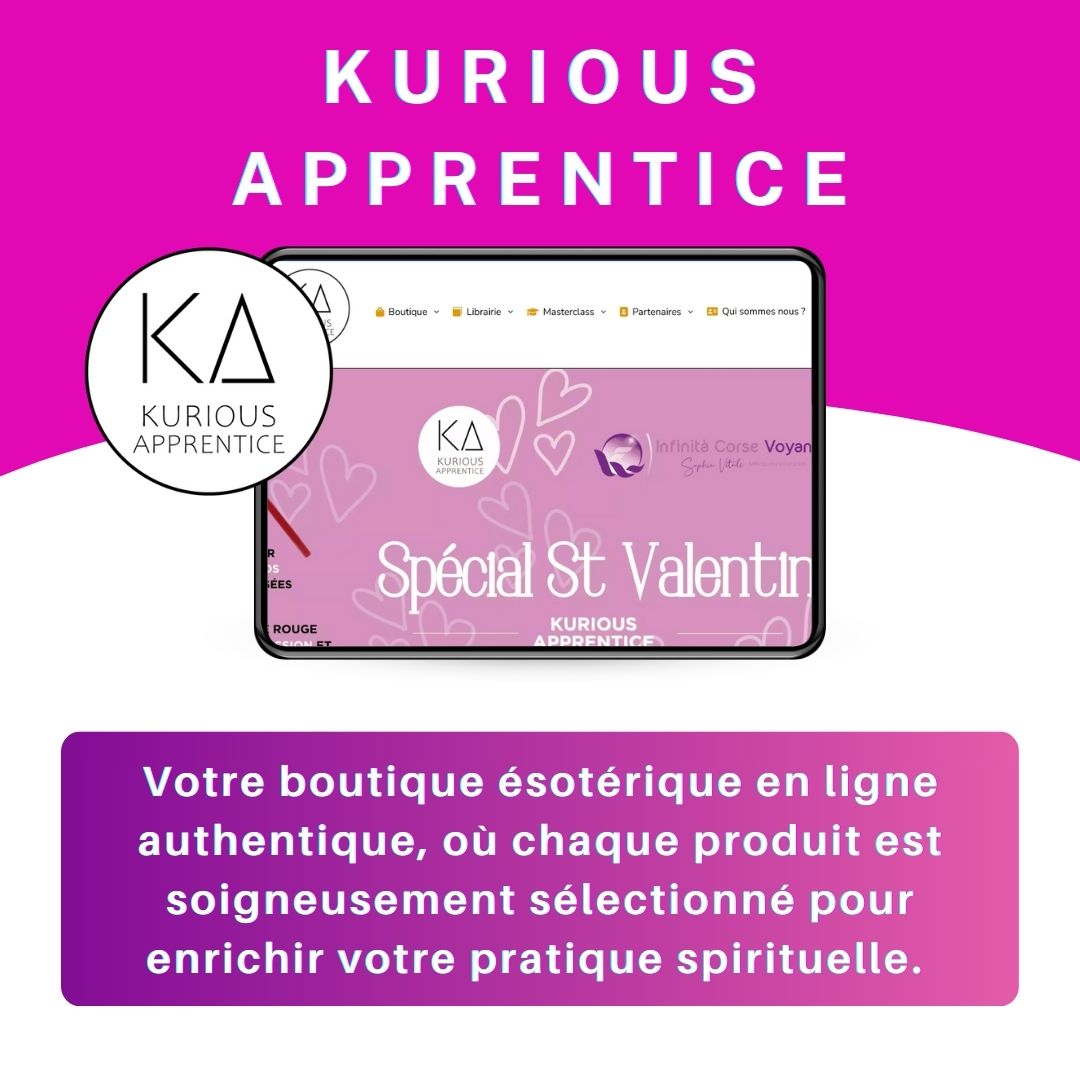 Boutique Ésotérique en Ligne | Kurious Apprentice en partenariat avec Sophie Vitali – Lithothérapie, Tarots, Encens, Magie & Divination