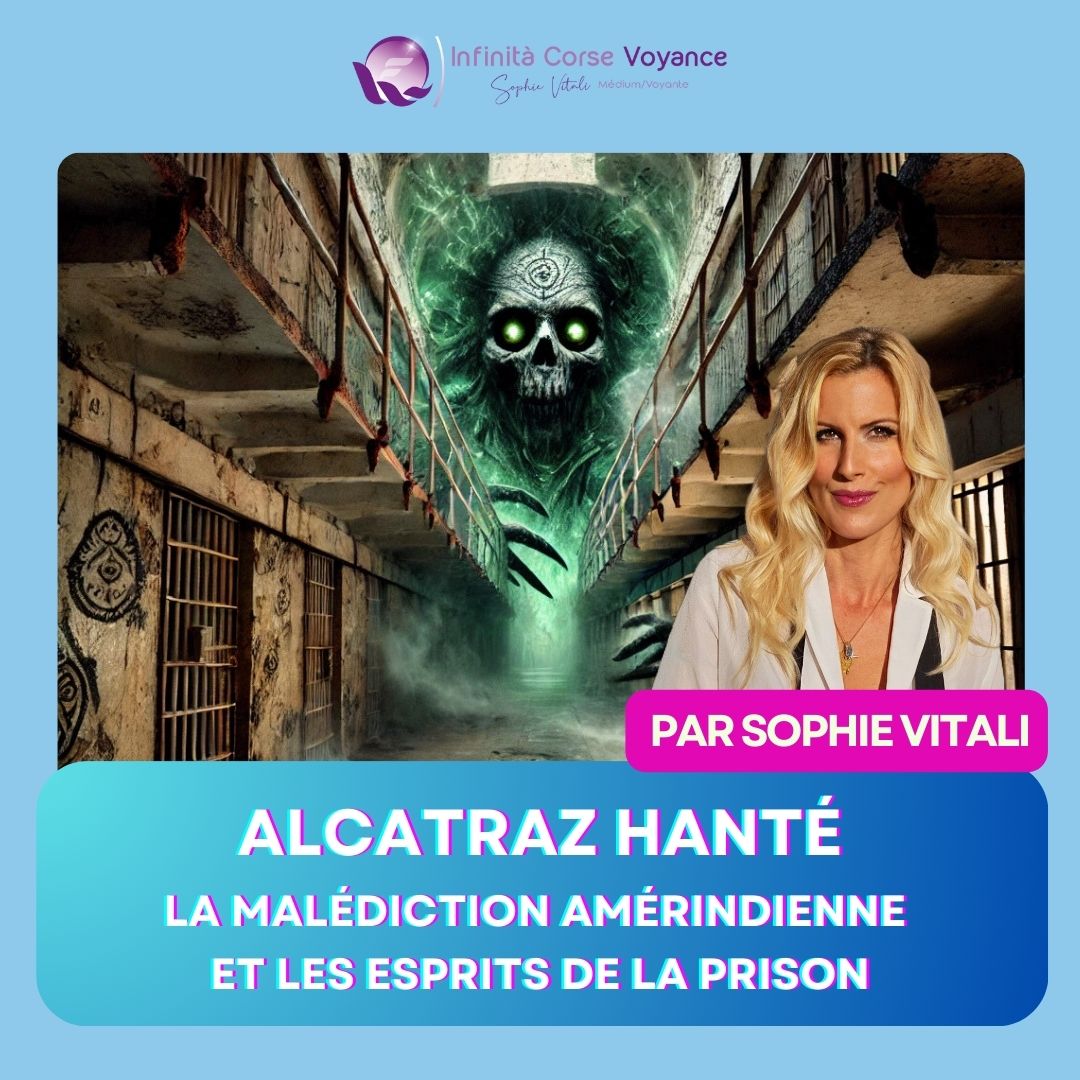 Alcatraz hanté : la malédiction amérindienne et les esprits de la prison par Sophie Vitali experte du paranormal