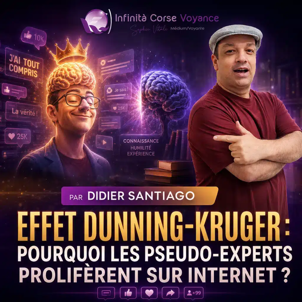 Didier Santiago face à l’illusion de compétence et au refus de la remise en question dans la spiritualité contemporaine.