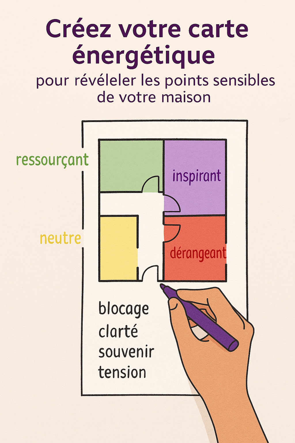 Carte énergétique maison : identifiez les zones positives et sensibles de votre lieu de vie
