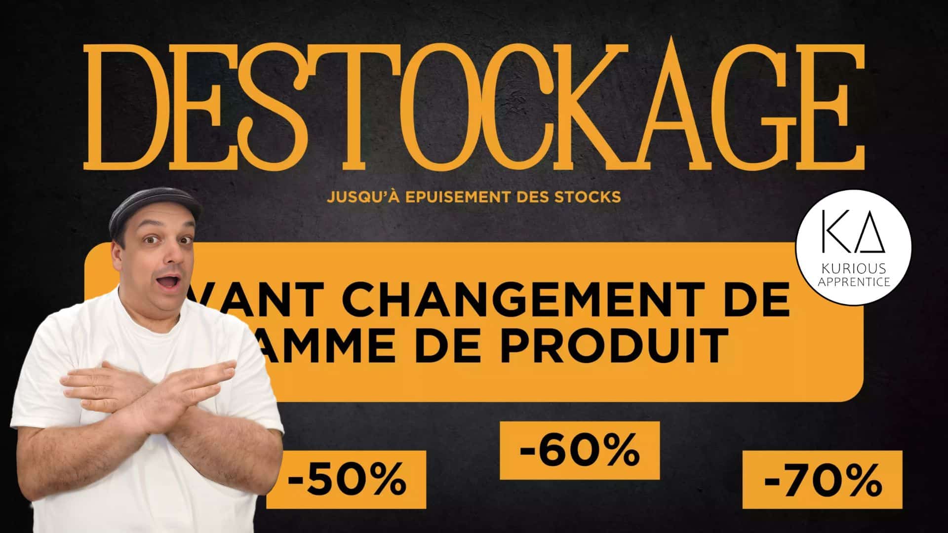 Kurious Apprentice lance une opération de destockage avec jusqu’à -70% de réduction sur ses produits bien-être avant changement de gamme