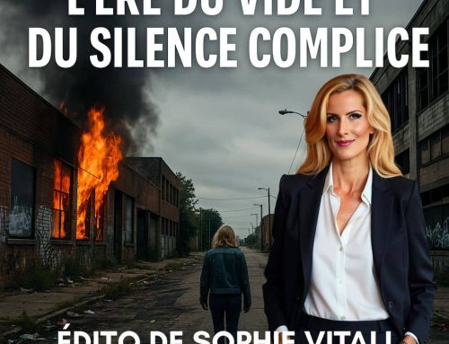 Édito de Sophie Vitali – Refuser l’effondrement silencieux de notre société
