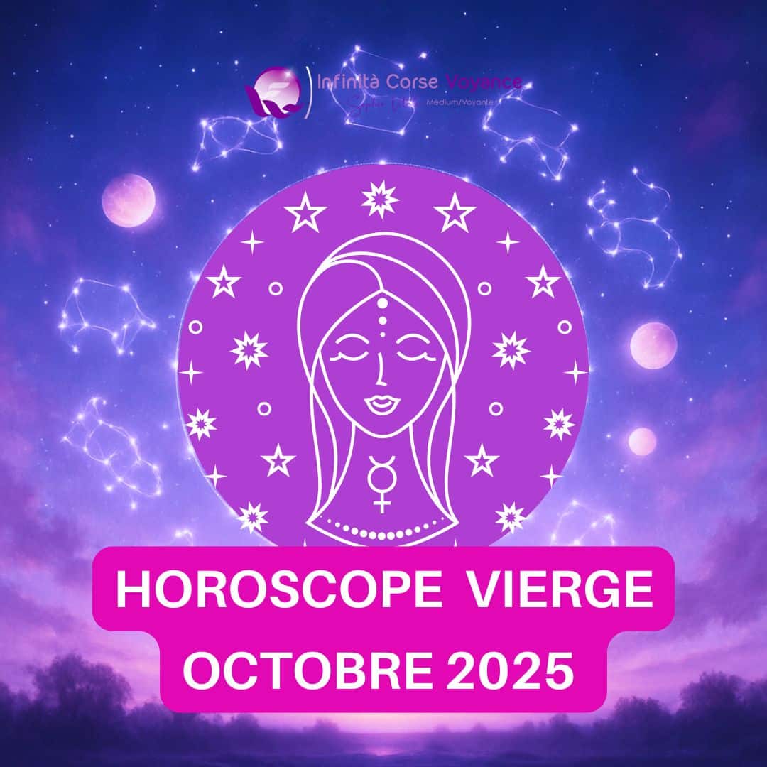 Illustration de l’horoscope Vierge octobre 2025 gratuit et complet avec prédictions détaillées pour chaque décan – blog d’astrologie Sophie Vitali