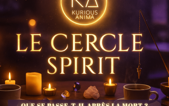 Image de l’émission Le Cercle Spirit animée par Sophie Vitali avec Didier Santiago, Gwenaël Letourneur et Soraya Dulorme – exploration spirituelle de l’après-vie, des traditions funéraires et du voyage de l’âme
