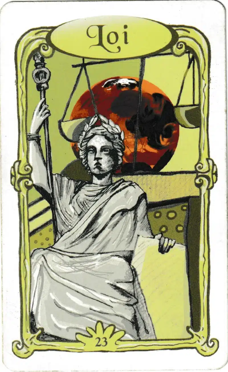 Carte Bouclier et Loi de l’Oracle des Miroirs : signification de l’association