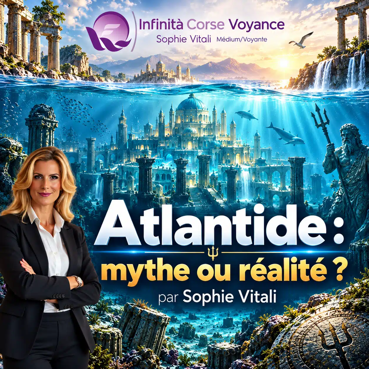 Atlantide, cité engloutie légendaire sous l’océan – mythe ou réalité ? Article de Sophie Vitali