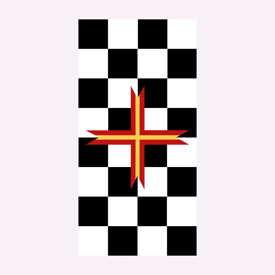 Drapeau de l’Ordre du Temple solaire Drapeau de l'Ordre du Temple solaire, utilisé lors des cérémonies de la secte