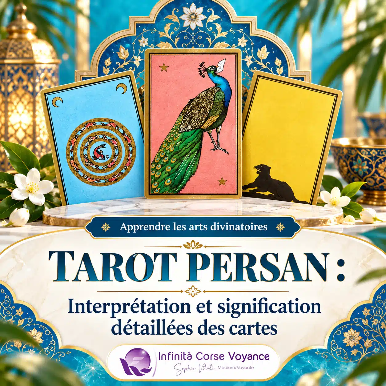 Tarot persan : signification et interprétation détaillées des cartes par Sophie Vitali